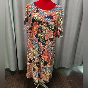 Tommy Hilfiger paisley floral dress
